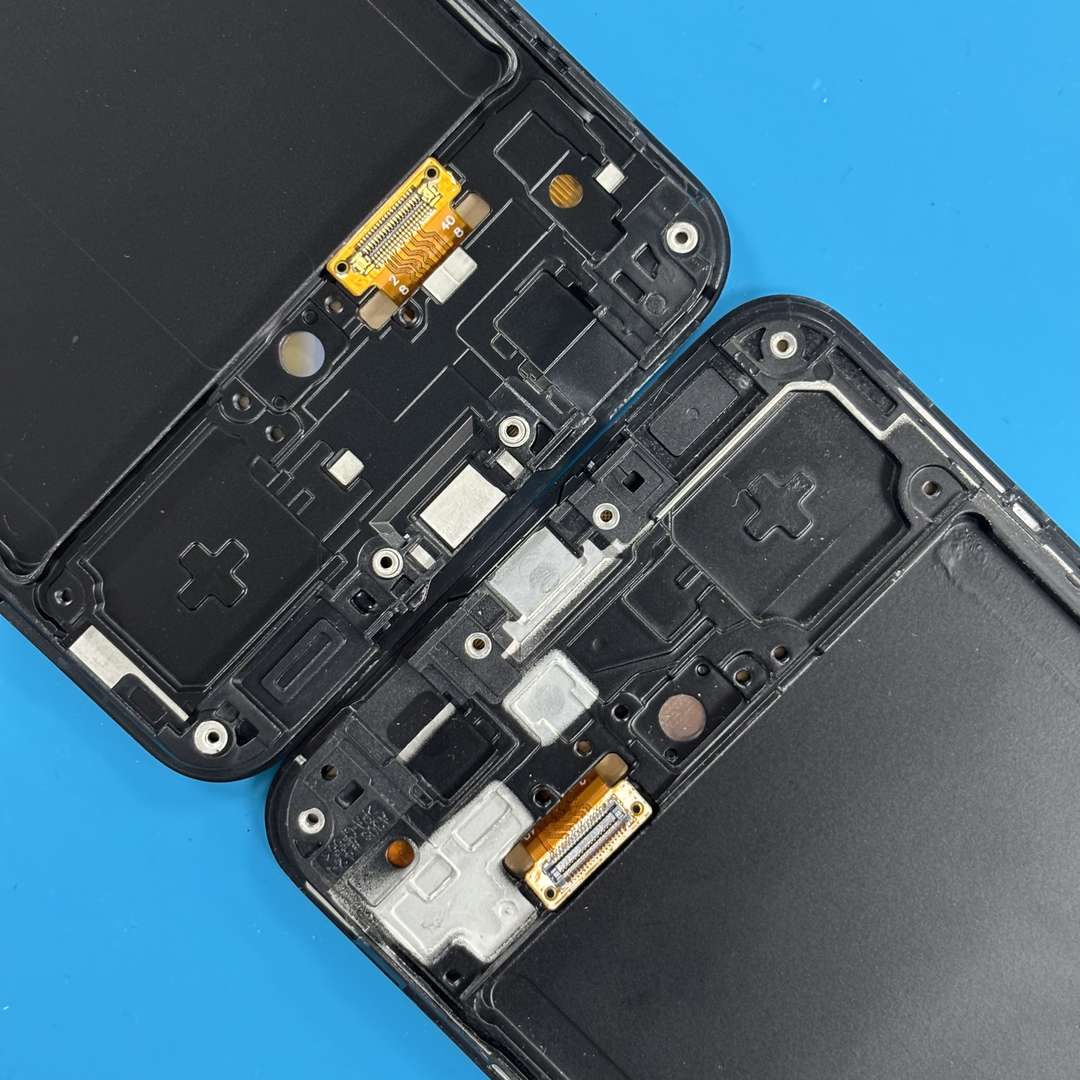 LCD DISPLAY FOR SAMSUNG A30 GALAXY A305 BLACK WITH FRAME OLED