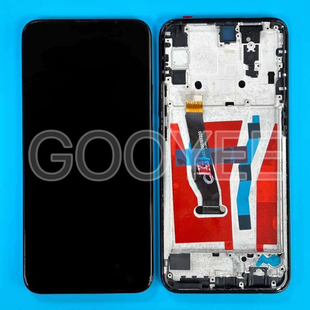 LCD DISPLAY HUAWEI P SMART Z BLACK WITH FRAME ORG