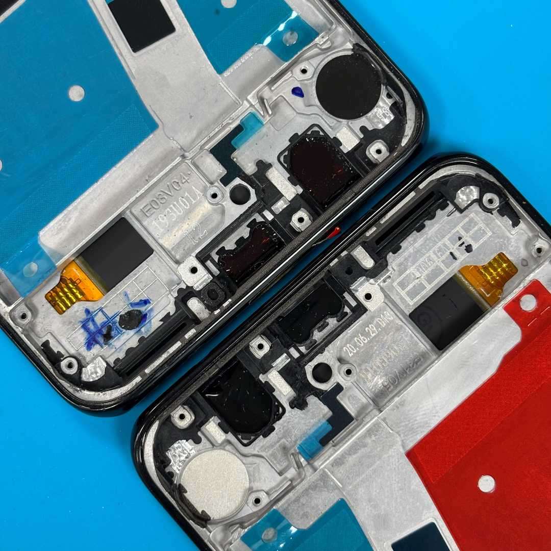 LCD DISPLAY FOR HUAWEI P30 LITE BLACK WITH FRAME ORG