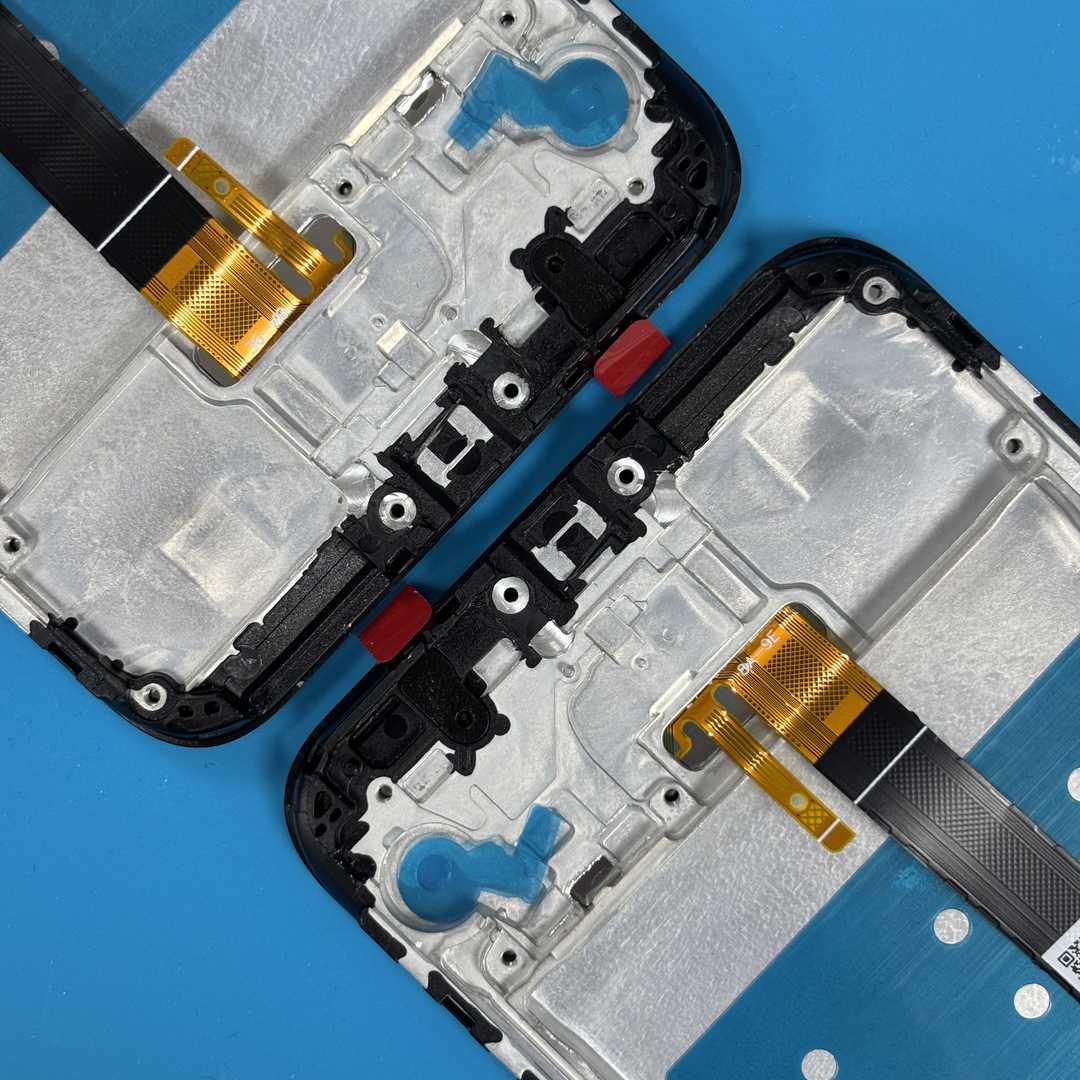 LCD DISPLAY FOR HUAWEI HONOR 8A BLACK WITH FRAME ORG
