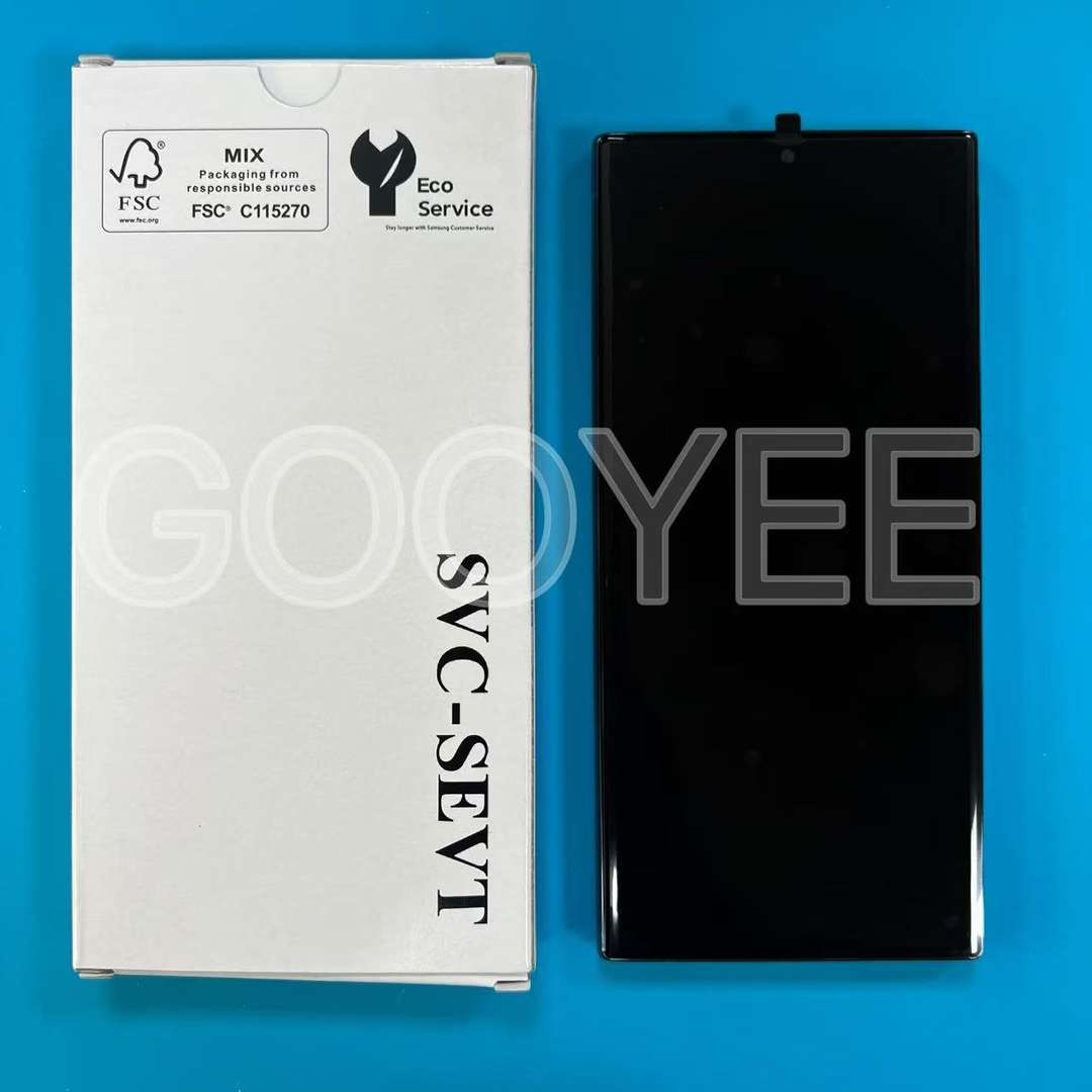 LCD DISPLAY FOR SAMSUNG S23ULTRA GALAXY S918B BLACK WITH FRAME INCELL