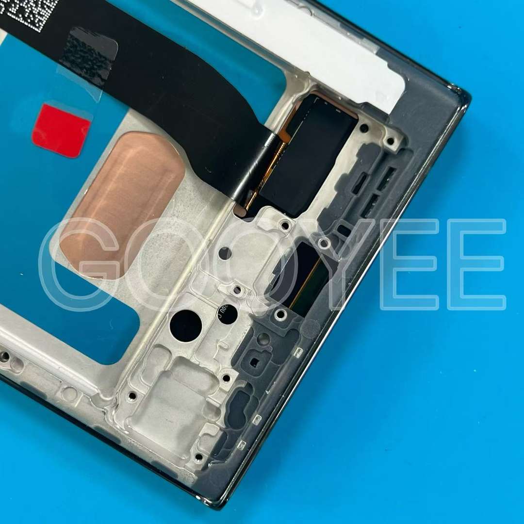 LCD DISPLAY FOR SAMSUNG S23ULTRA GALAXY S918B BLACK WITH FRAME INCELL