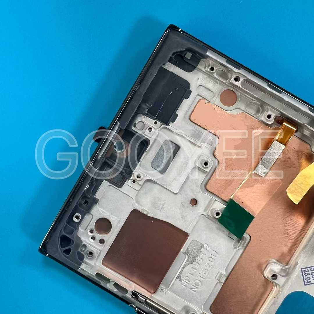 LCD DISPLAY FOR SAMSUNG NOTE 20ULTRA GALAXY G988F BLACK WITH FRAME OLED