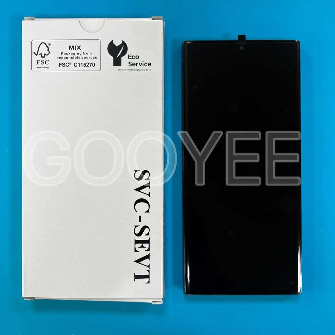LCD DISPLAY FOR SAMSUNG NOTE 20ULTRA GALAXY G988F BLACK WITH FRAME OLED