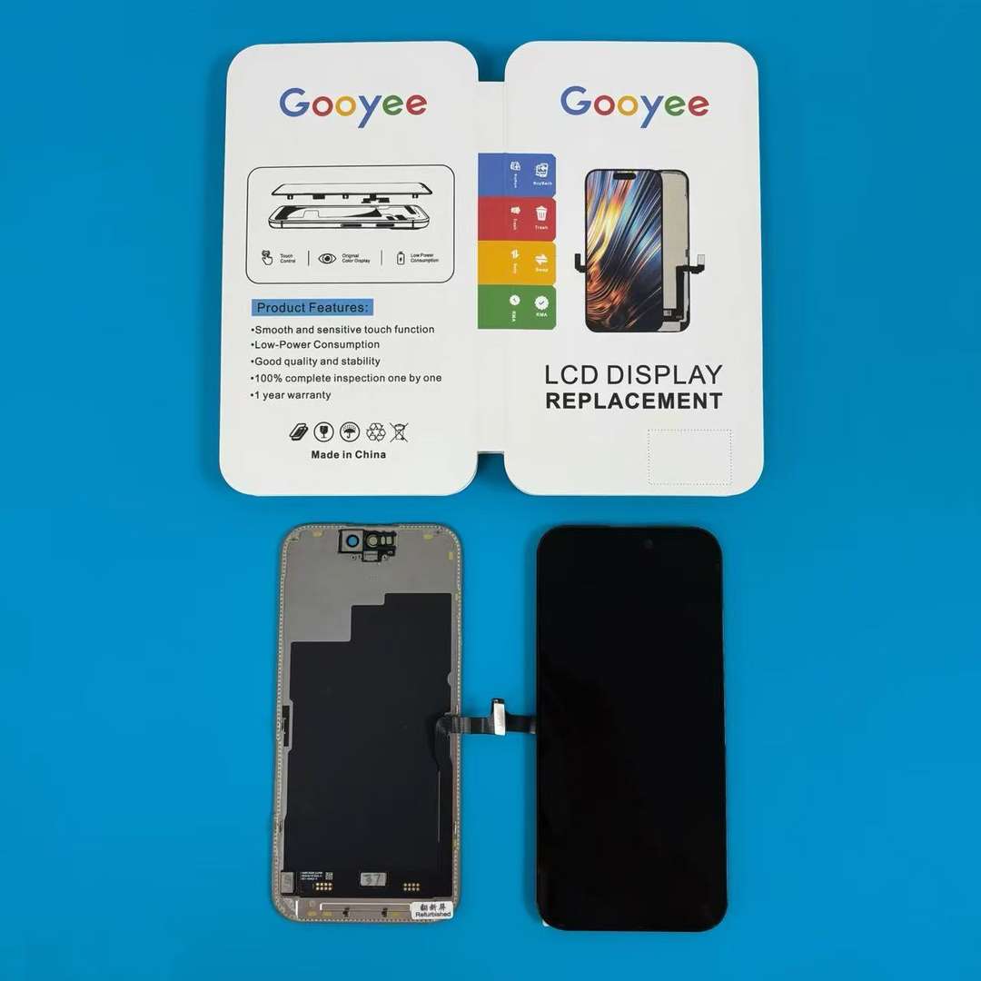 LCD DISPLAY FOR GOOYEE IPHONE 15 PRO ORIGINAL CHANGE GLASS