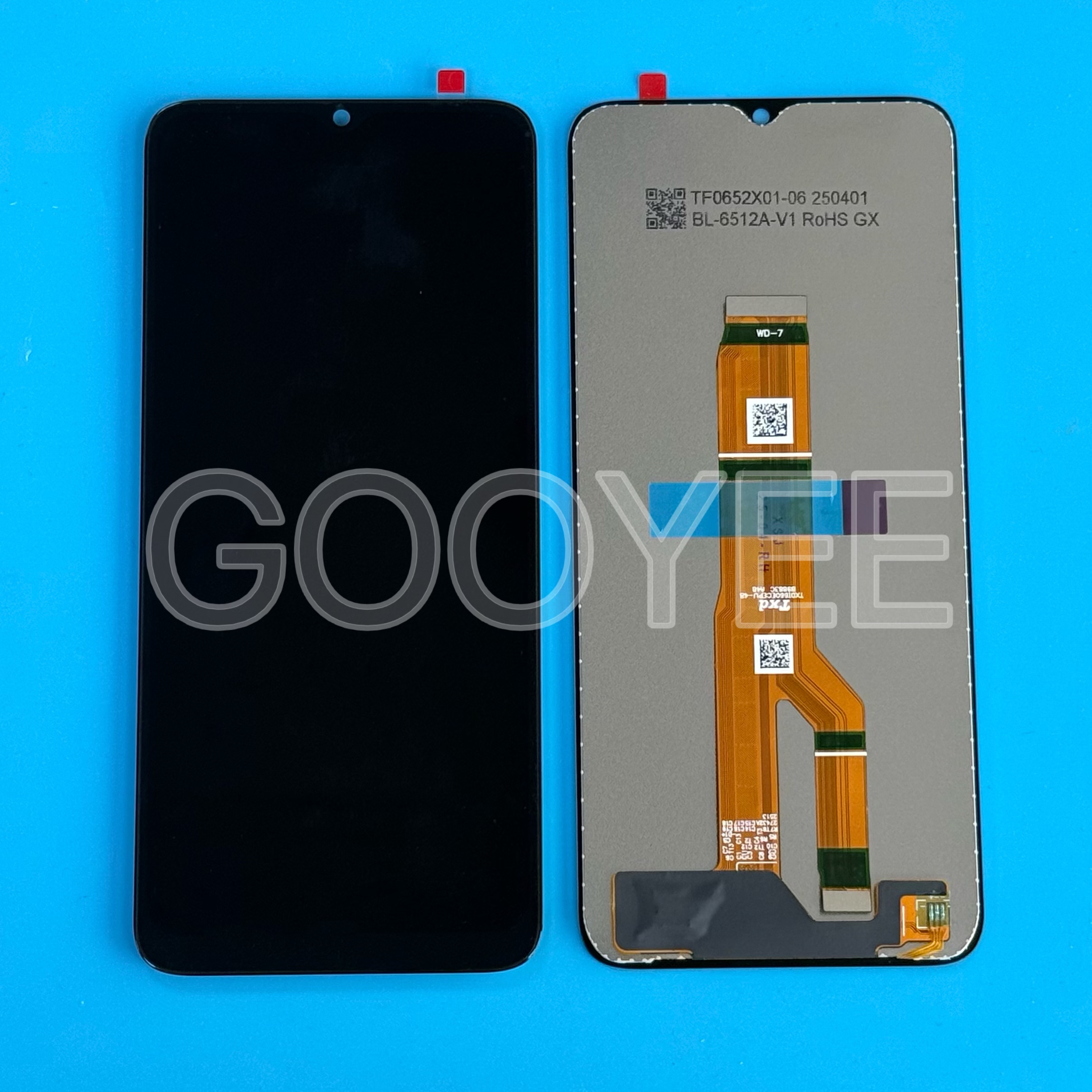 LCD DISPLAY HUAWEI HONOR X6A BLACK ORG