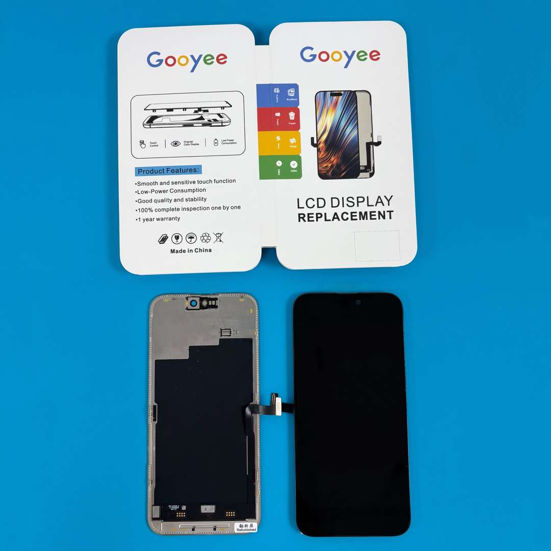 LCD DISPLAY FOR GOOYEE IPHONE 15 PRO MAX ORIGINAL CHANGE GLASS