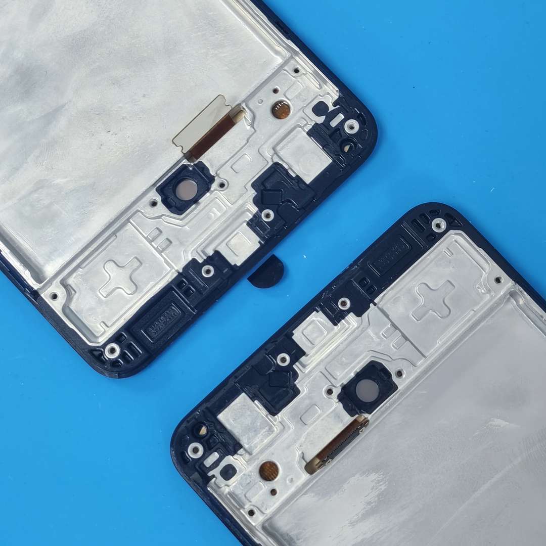 LCD DISPLAY FOR SAMSUNG A325 GALAXY A32 4G BLACK WITH FRAME OLED