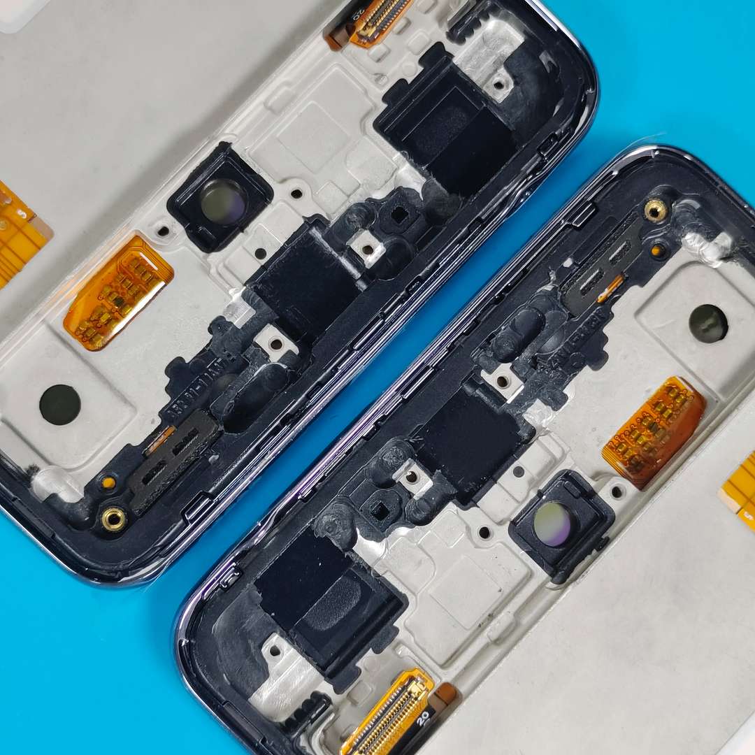 LCD DISPLAY FOR SAMSUNG A525 GALAXY A52 BLACK WITH FRAME OLED