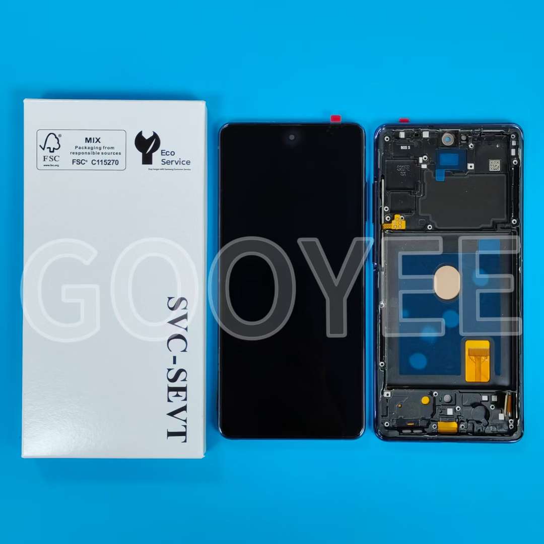 LCD DISPLAY FOR SAMSUNG S20 FE GALAXY G780 BLACK WITH FRAME OLED
