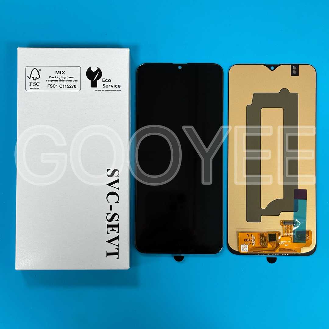 LCD DISPLAY FOR SAMSUNG A205 GALAXY A20 BLACK OLED