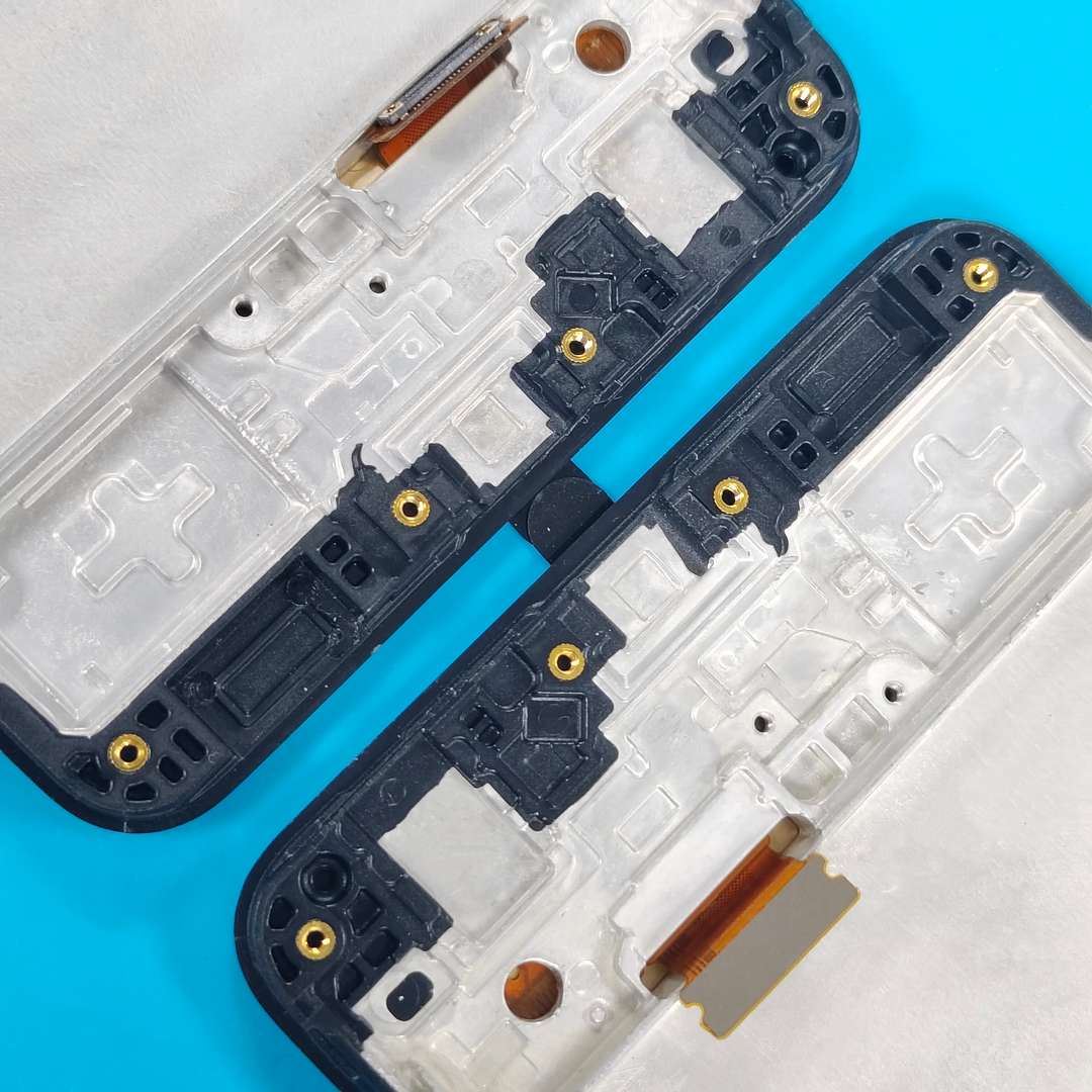 LCD DISPLAY FOR SAMSUNG A22 GALAXY A225 BLACK WITH FRAME OLED