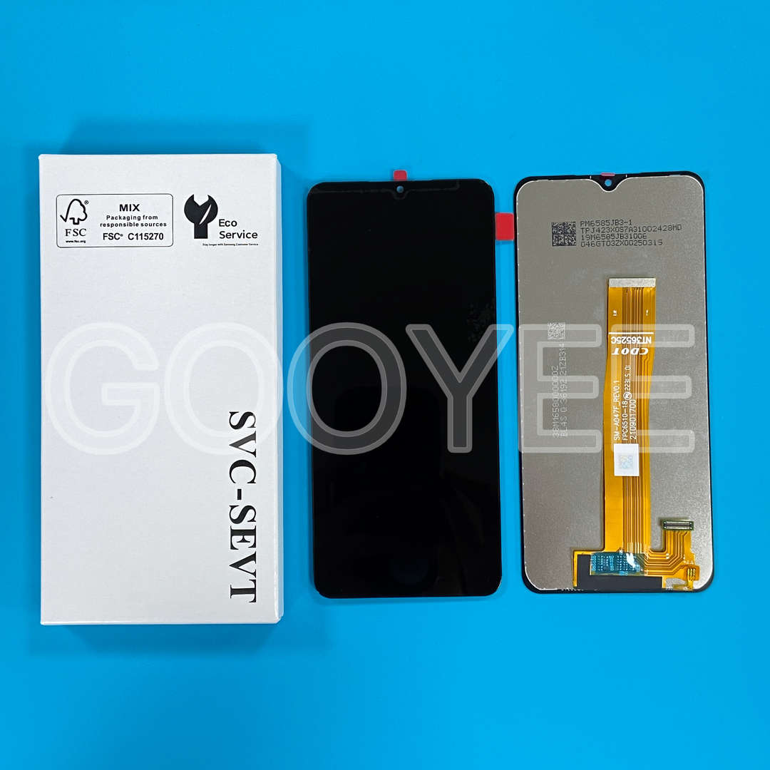 LCD DISPLAY FOR SAMSUNG A047 GALAXY A04S BLACK ORG