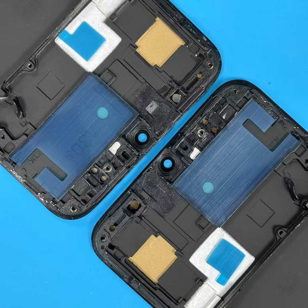 LCD DISPLAY FOR SAMSUNG A307 GALAXY A30SS BLACK WITH FRAME OLED