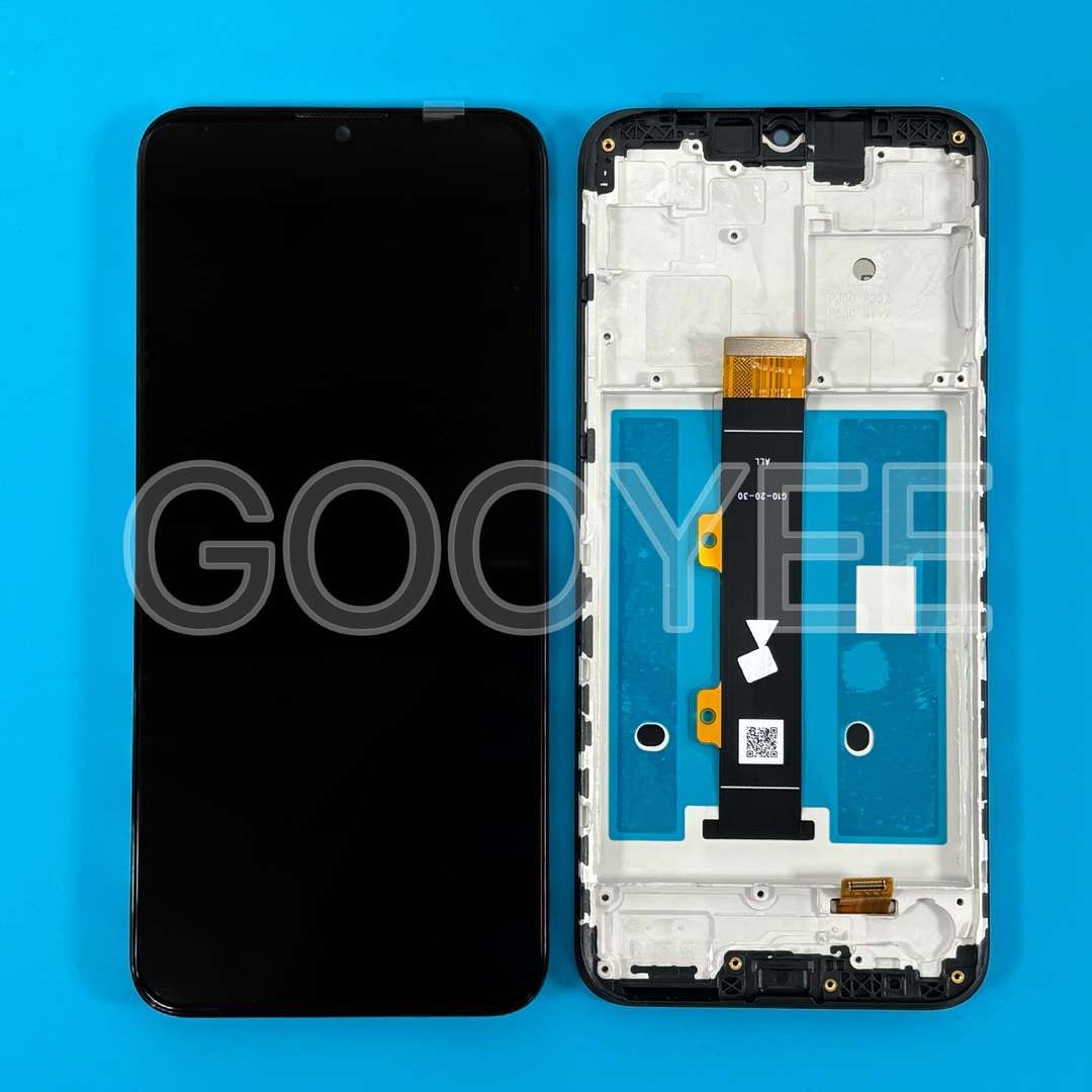 LCD DISPLAY MOTOROLA MOTO G30 BLACK WITH FRAME ORG