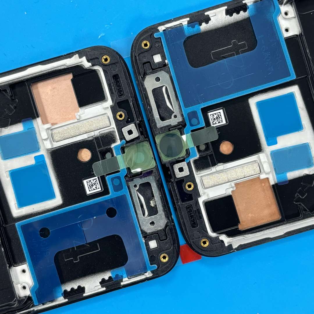 LCD DISPLAY FOR SAMSUNG A405 GALAXY A40 BLACK WITH FRAME ORIGINAL CHANGE GLASS