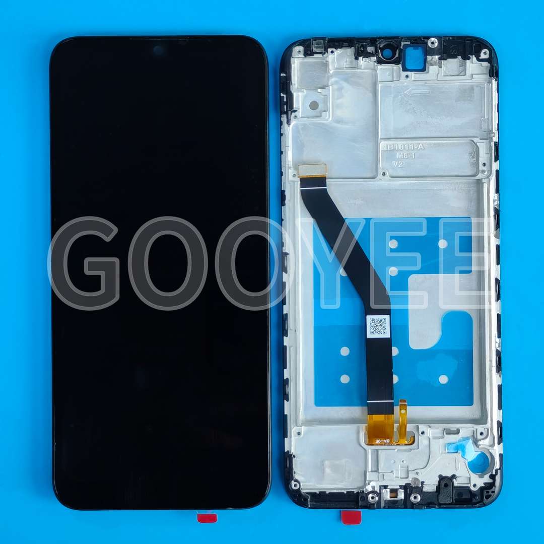 LCD DISPLAY FOR HUAWEI Y6 2019 BLACK WITH FRAME ORG