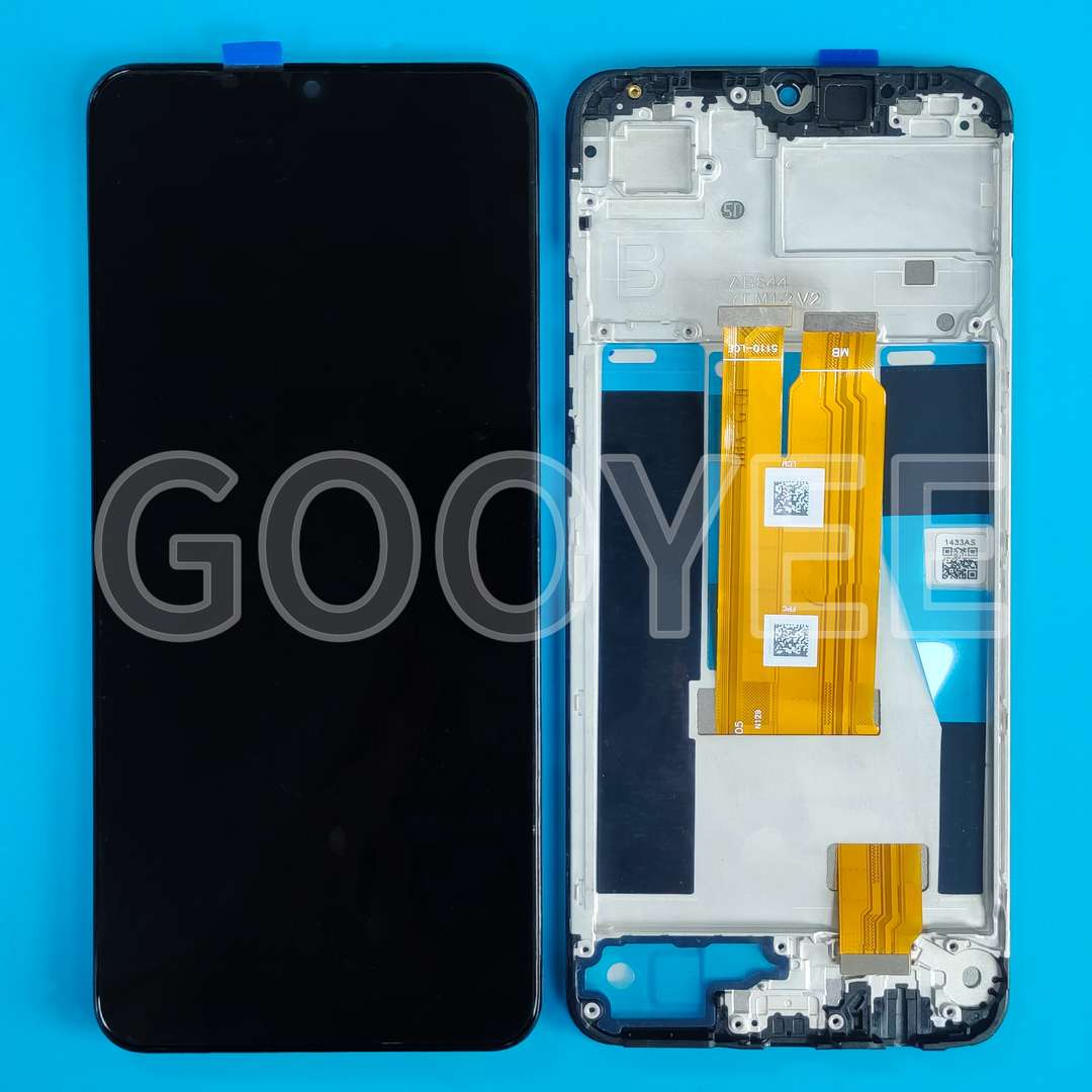 LCD DISPLAY FOR OPPO REALME C63 4G BLACK WITH FRAME ORG