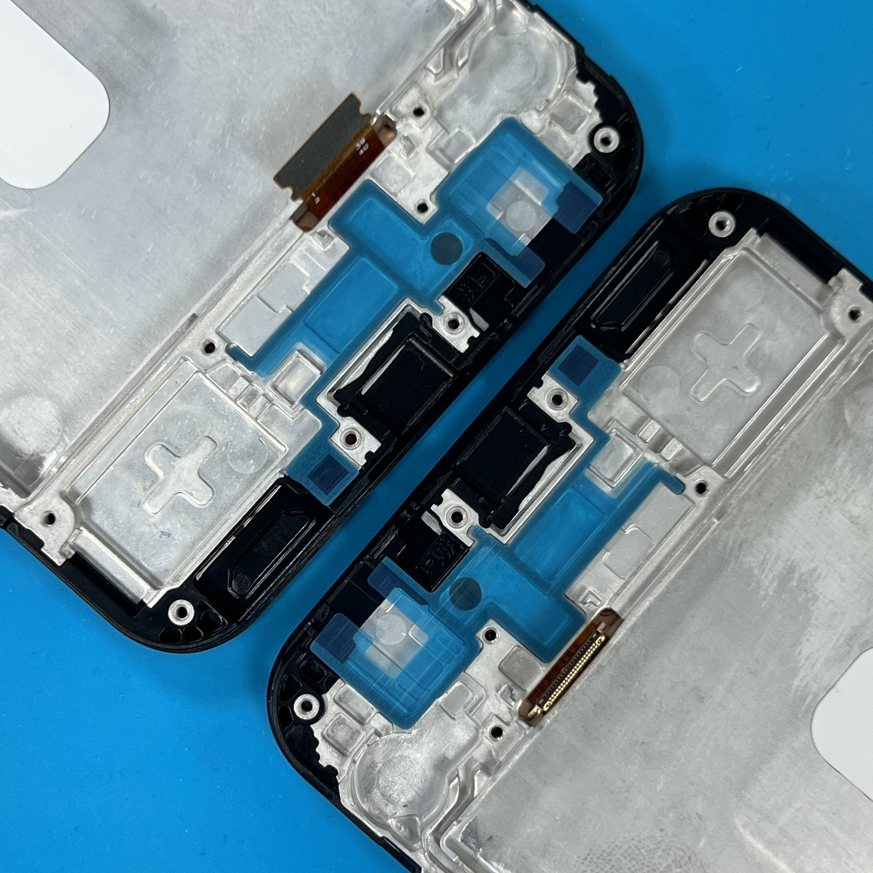 LCD DISPLAY FOR SAMSUNG A256  GALAXY A25 5G BLACK  WITH FRAME TFT