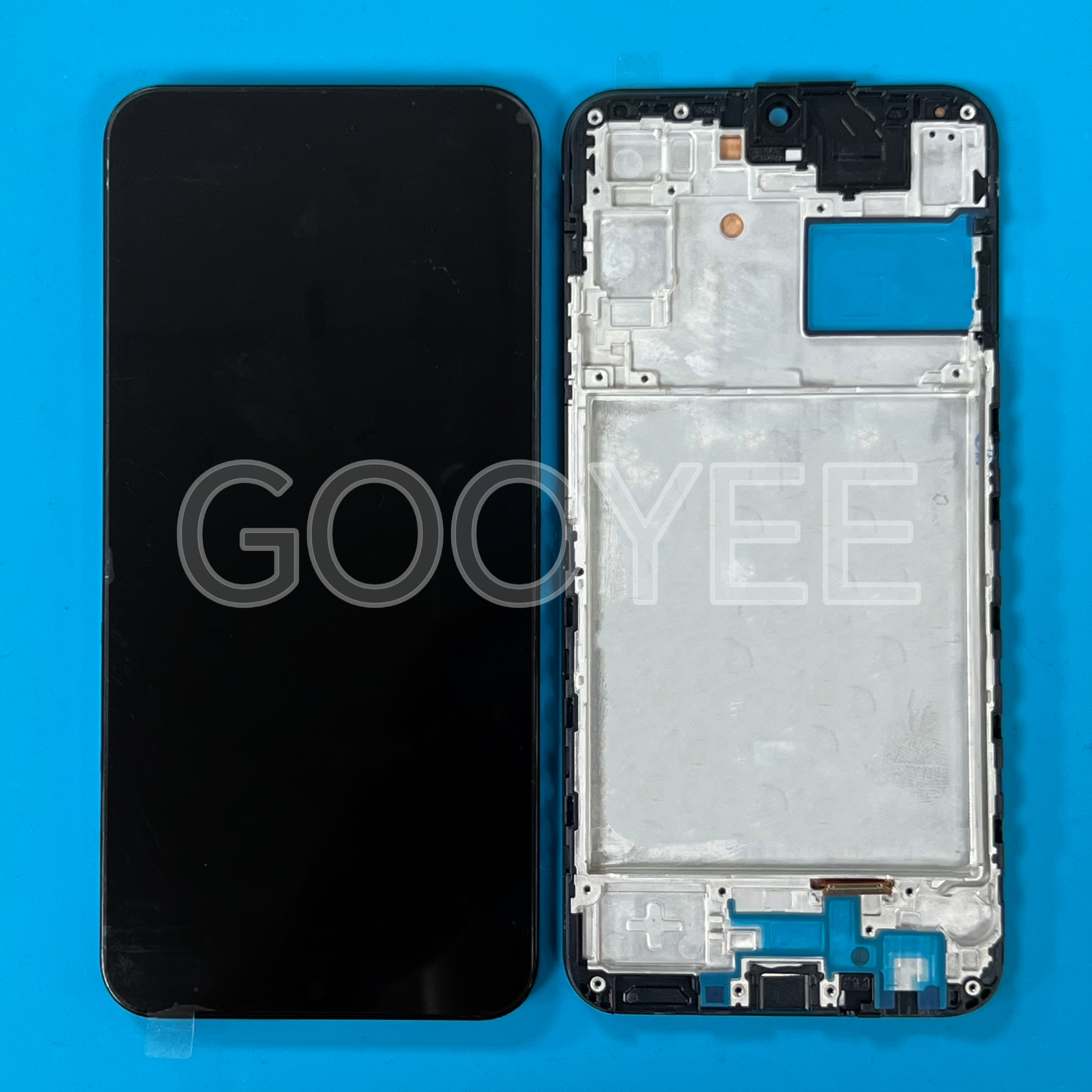 LCD DISPLAY FOR SAMSUNG A256  GALAXY A25 5G BLACK  WITH FRAME TFT