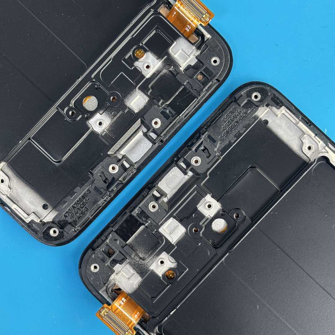 LCD DISPLAY FOR SAMSUNG A705 GALAXY A70 BLACK WITH FRAME INCELL