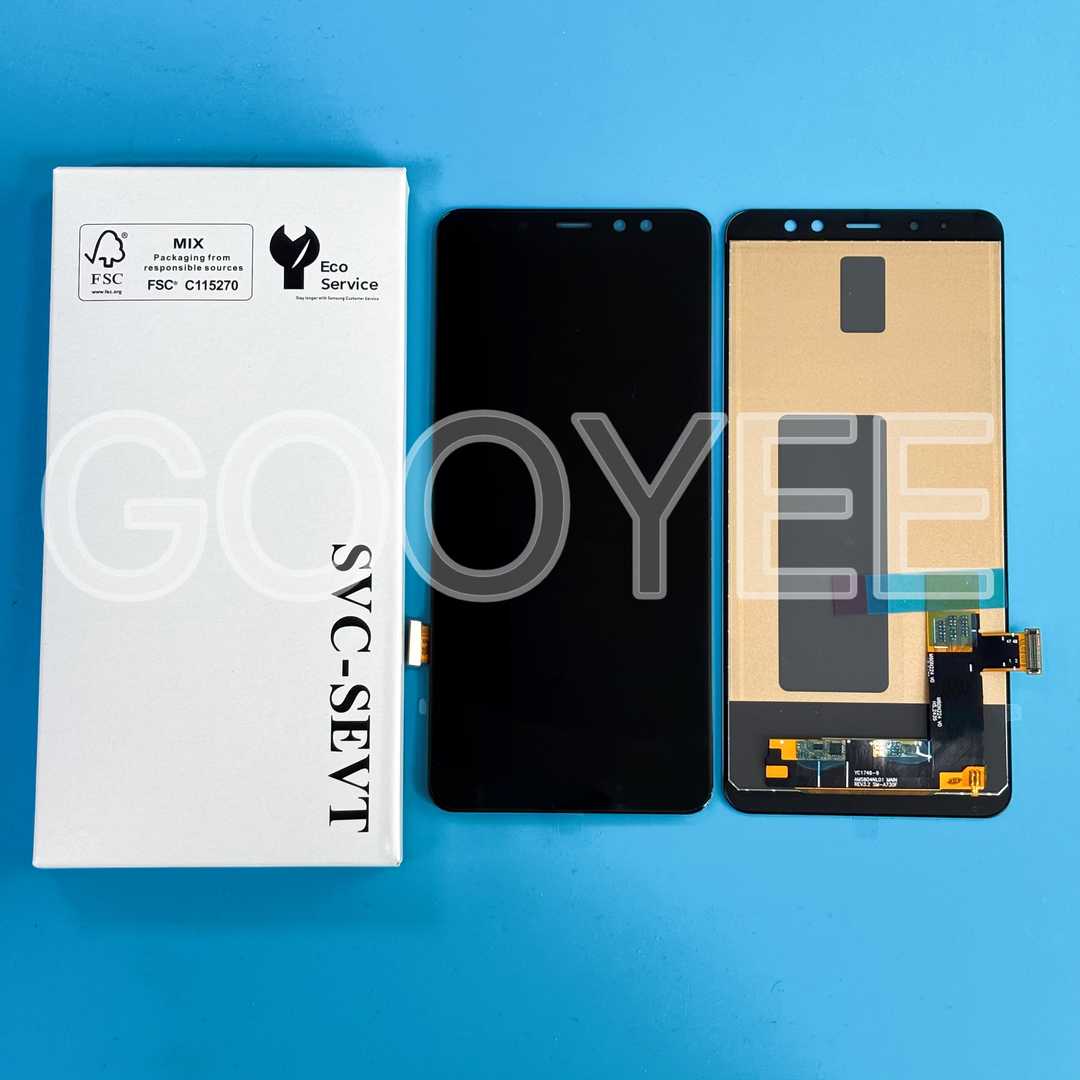 LCD DISPLAY FOR SAMSUNG A730 GALAXY A8+ 2018 BLACK INCELL