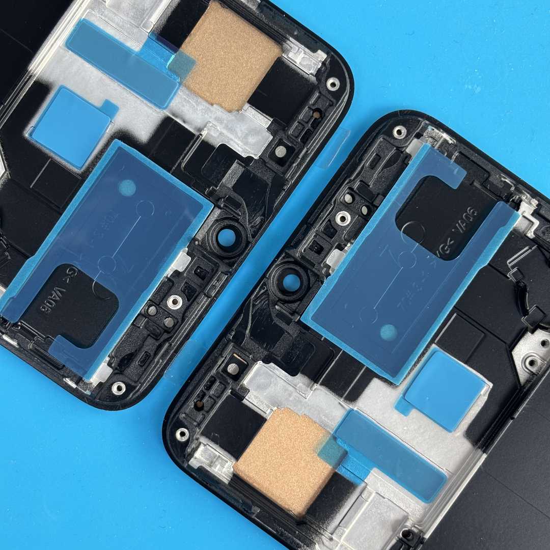 LCD DISPLAY FOR SAMSUNG A705 GALAXY A70 BLACK WITH FRAME INCELL
