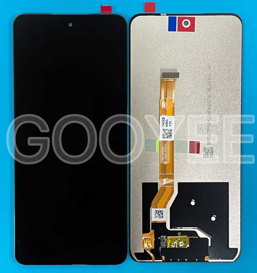 LCD DISPLAY FOR OPPO A60 BLACK ORG 