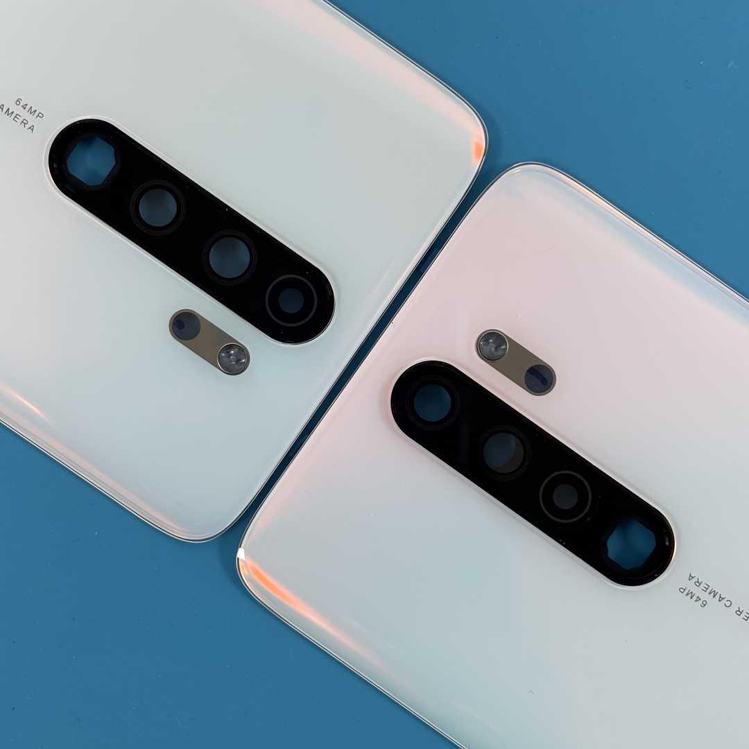 BACK PART WITH CAMERA GLASS FOR REDMI NOTE 8 PRO MOONLIGHT WHITE ORG