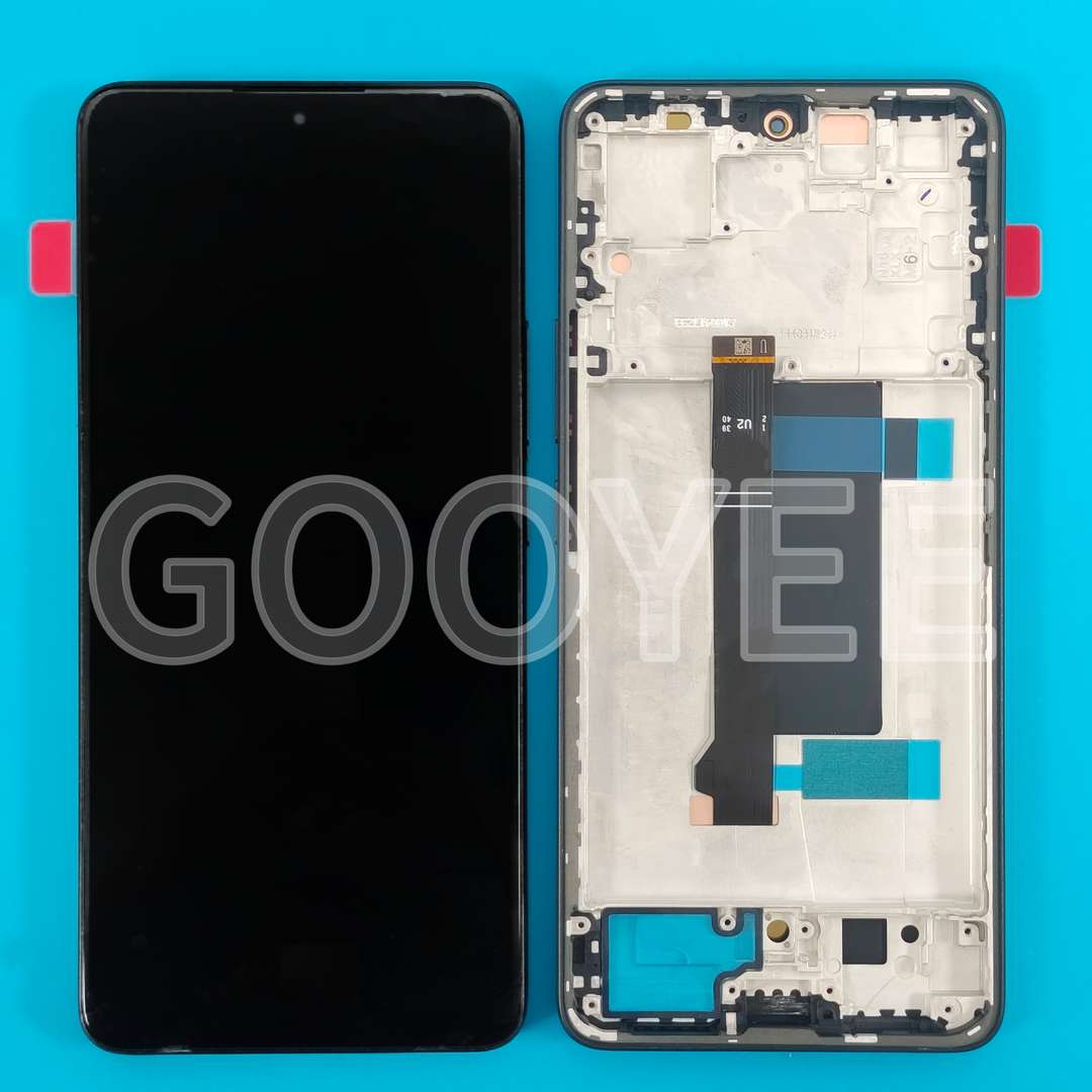 LCD DISPLAY FOR REDMI NOTE 13 PRO 5G BLACK WITH FRAME OLED
