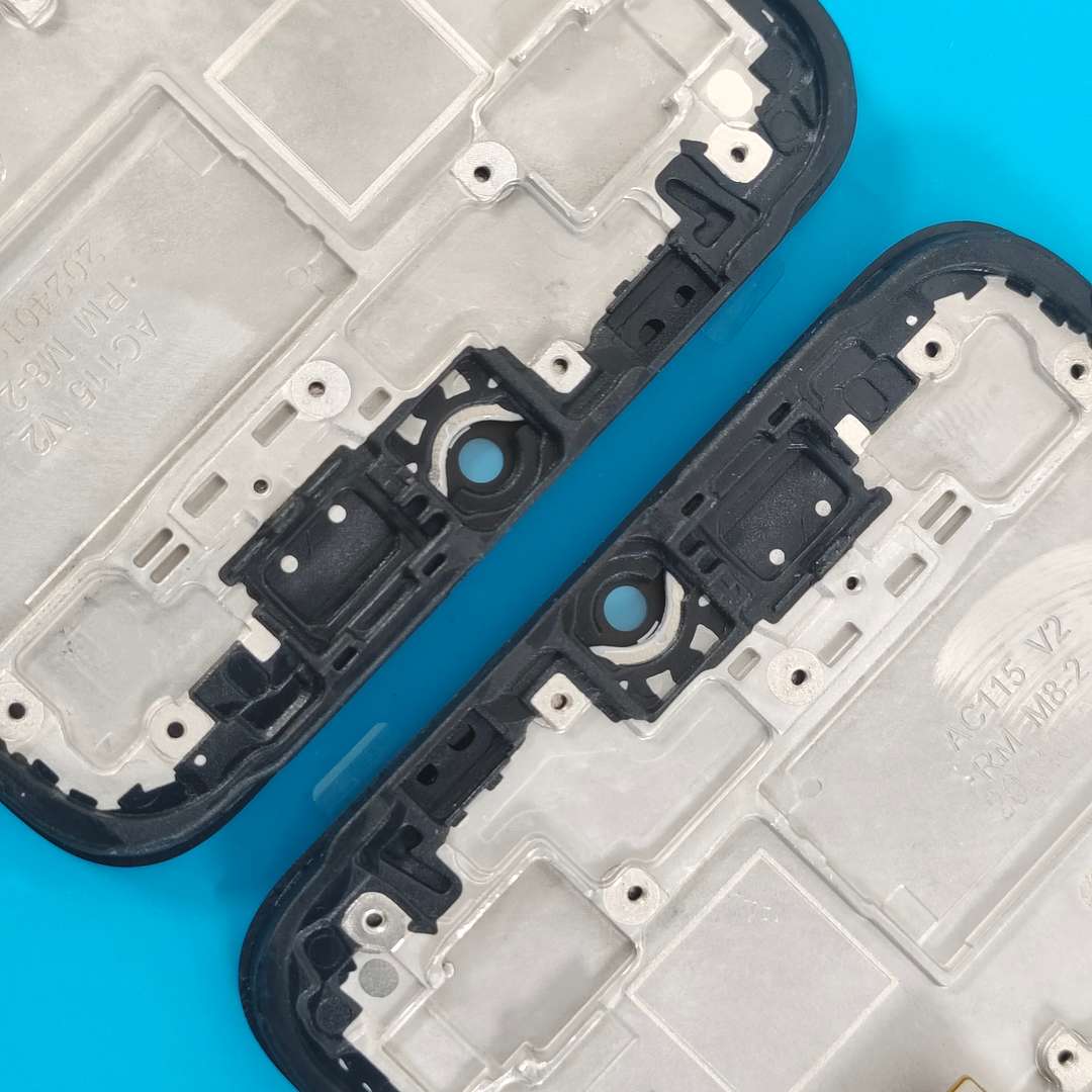 LCD DISPLAY FOR OPPO A18 BLACK WITH FRAME ORG