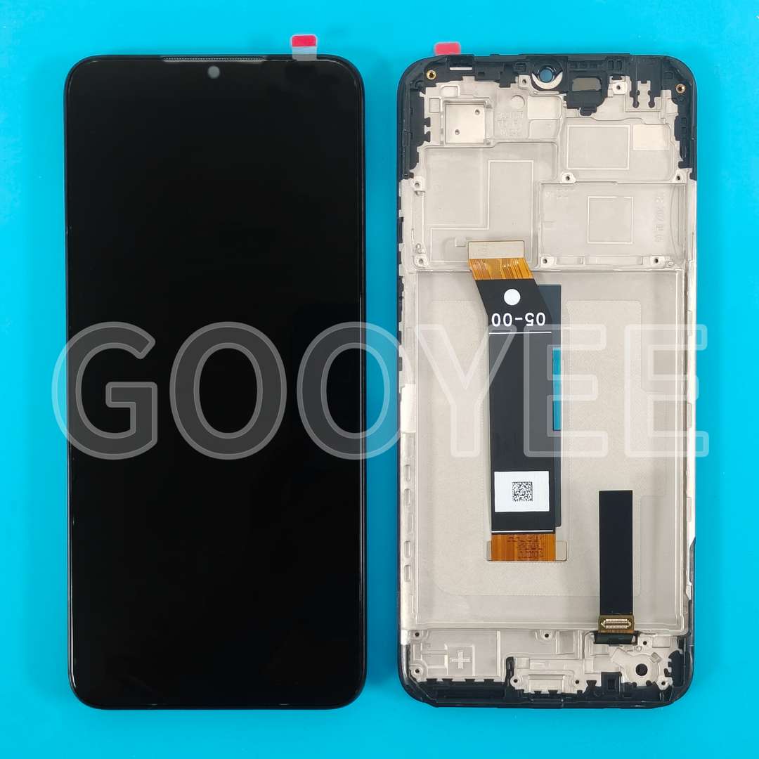 LCD DISPLAY FOR REDMI 10 BLACK WITH FRAME ORG