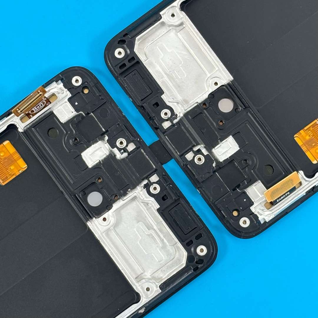 LCD DISPLAY FOR SAMSUNG A515 GALAXY A51 BLACK WITH FRAME OLED
