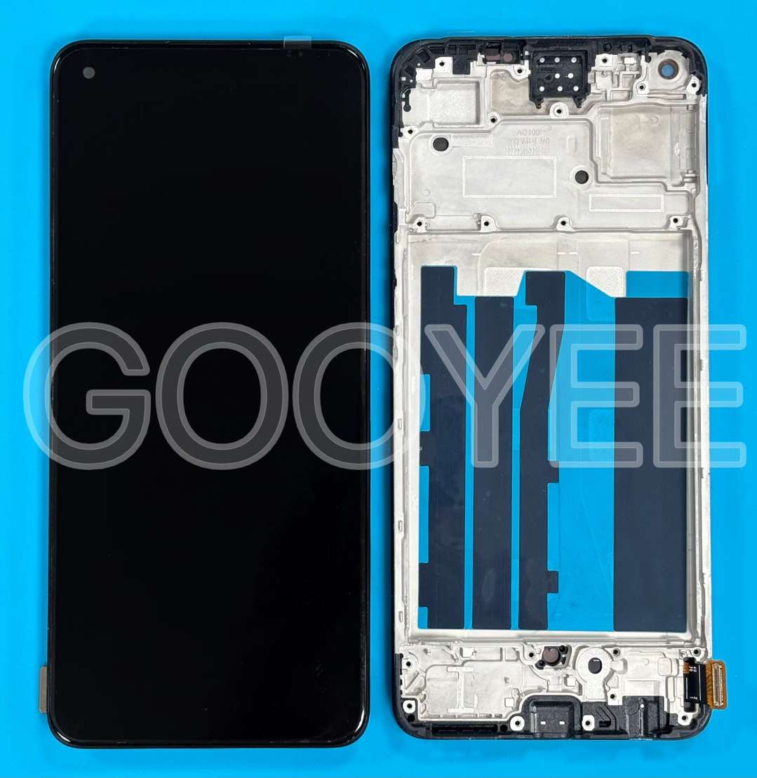 LCD DISPLAY FOR OPPO A78 4G BLACK WITH FRAME OLED