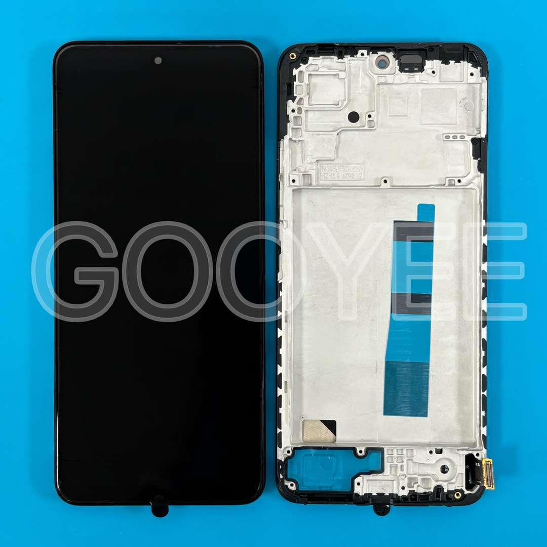 LCD DISPLAY FOR REDMI NOTE 12 4G BLACK WITH FRAME OLED