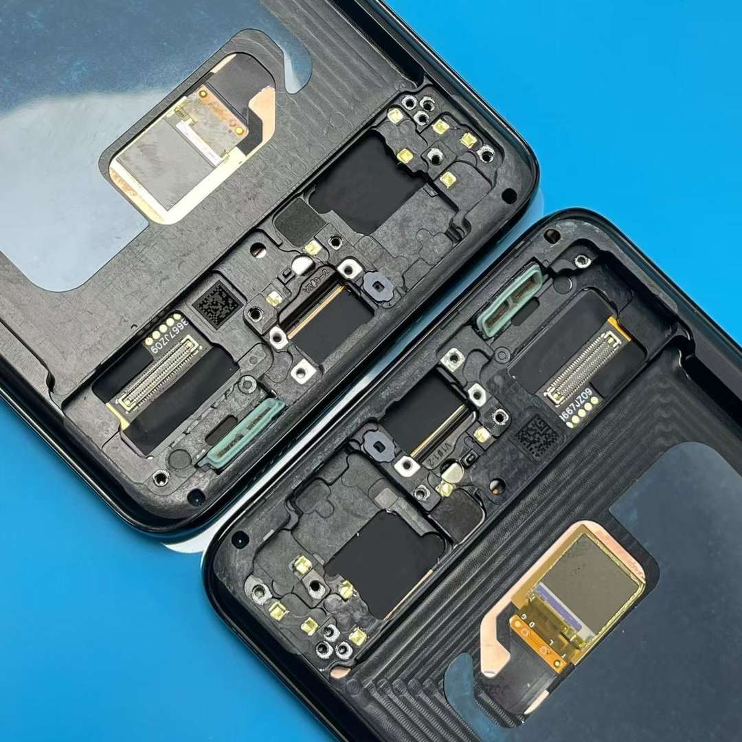 LCD DISPLAY FOR SAMSUNG S21 GALAXY G991 BLACK WITH FRAME OLED