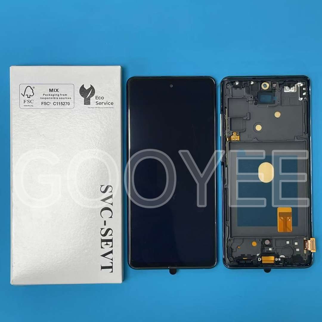 LCD DISPLAY FOR SAMSUNG S20 FE GALAXY G780 BLACK WITH FRAME OLED