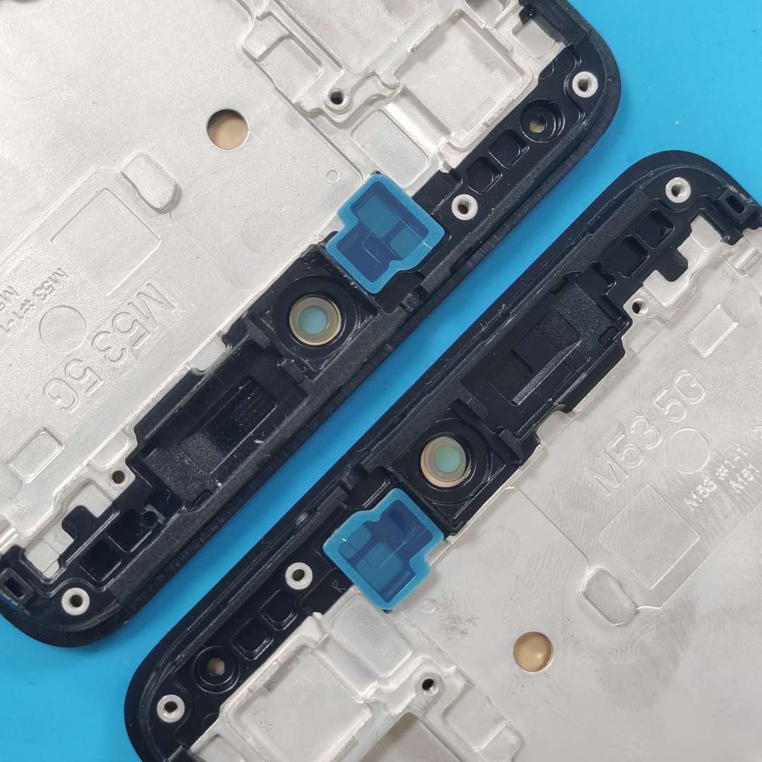 LCD DISPLAY FOR SAMSUNG M53 GALAXY M536 BLACK WITH FRAME OLED