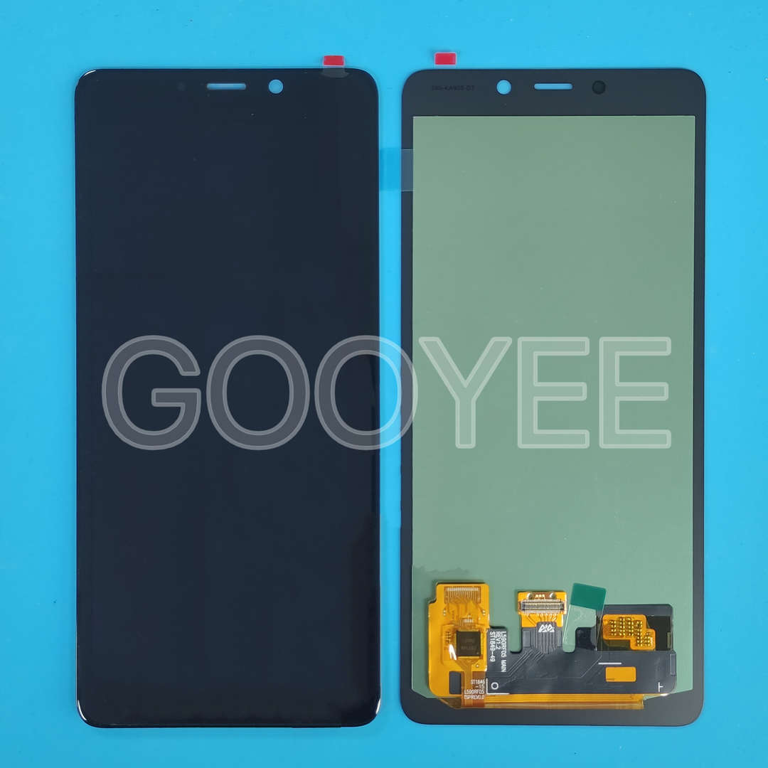 LCD DISPLAY FOR SAMSUNG A9 STAR GALAXY A920 BLACK  OLED