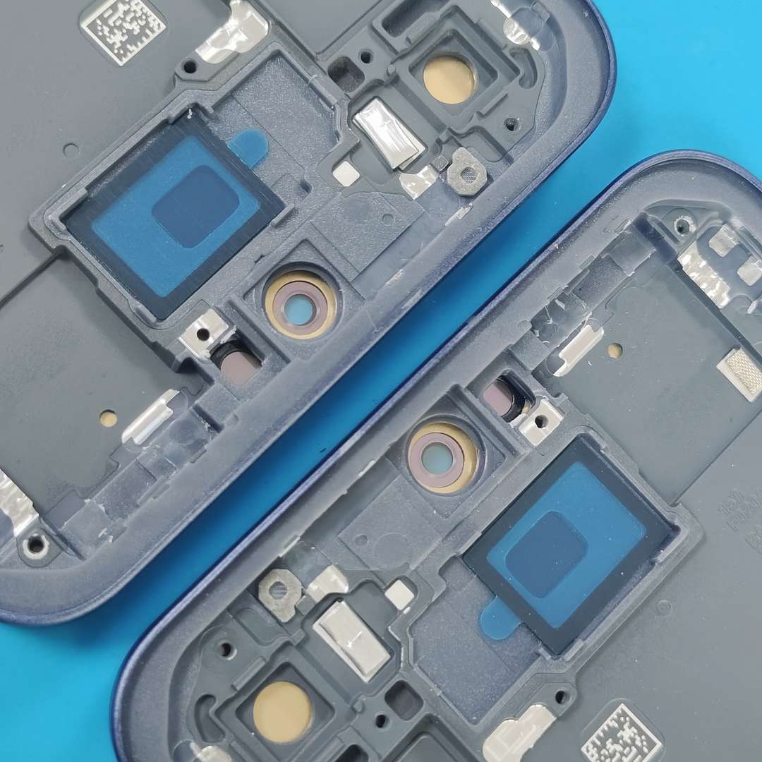 LCD DISPLAY FOR SAMSUNG A556 GALAXY A55 5G BLACK WITH FRAME OLED