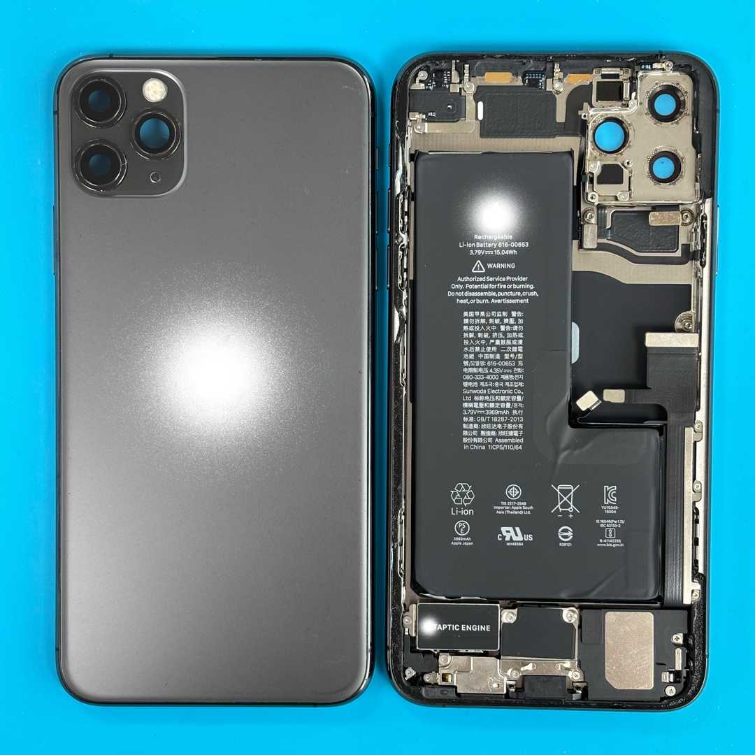 HOUSING FOR IPHONE 11 PRO MAX ORG BLACK WITH BATTERY
