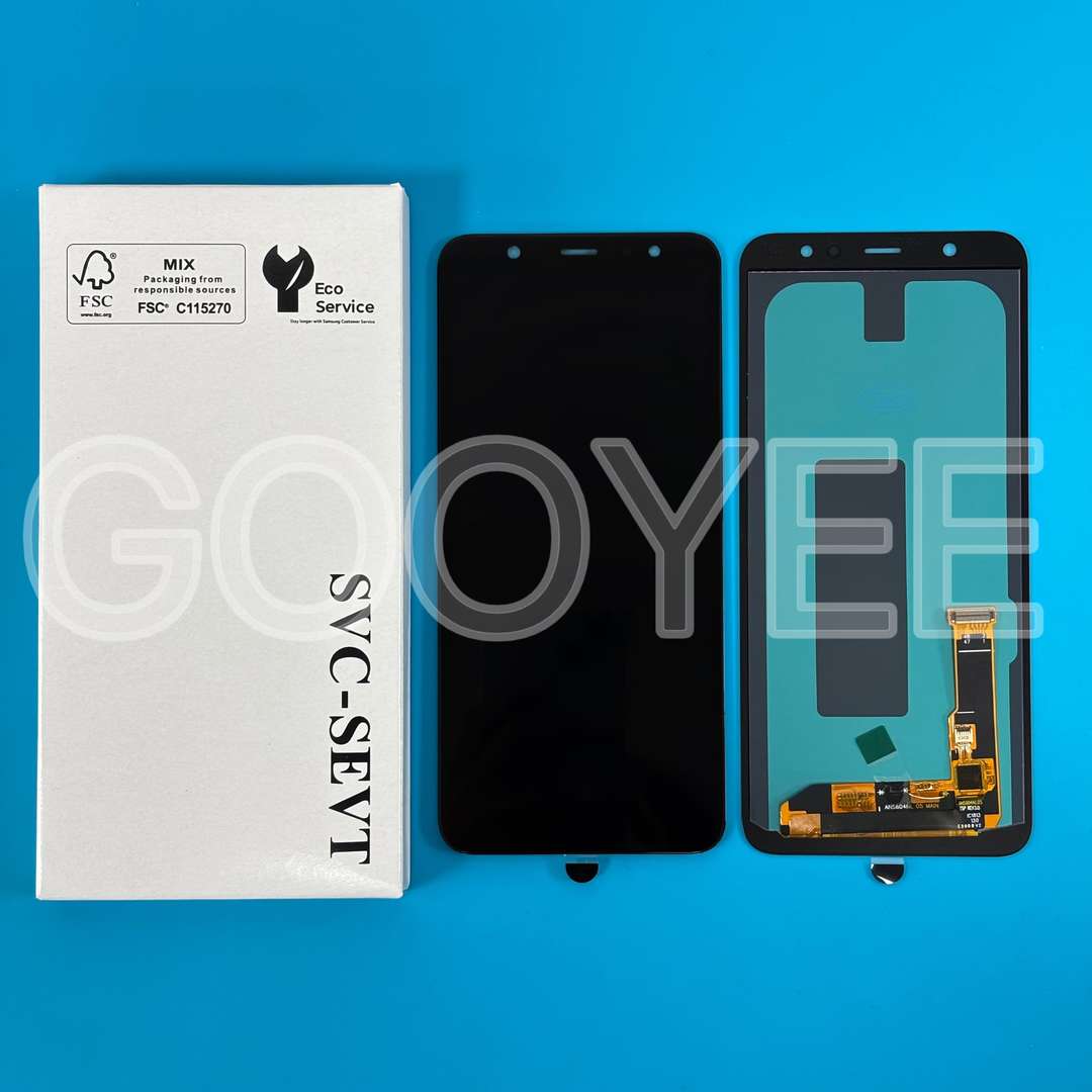 LCD DISPLAY FOR SAMSUNG A605 GALAXY A6+ 2018 BLACK OLED