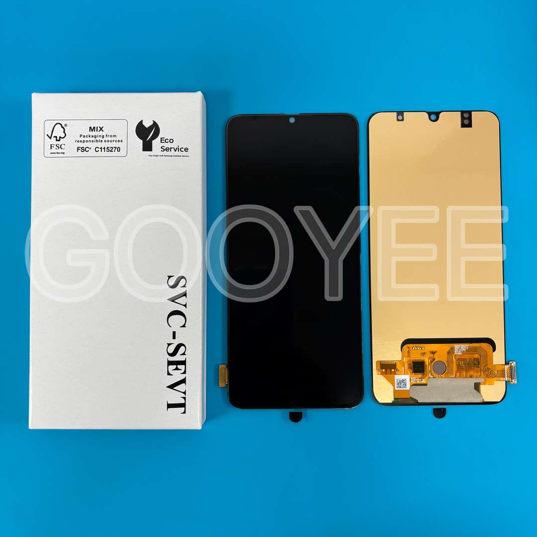 LCD DISPLAY FOR SAMSUNG A705 GALAXY A70 BLACK OLED