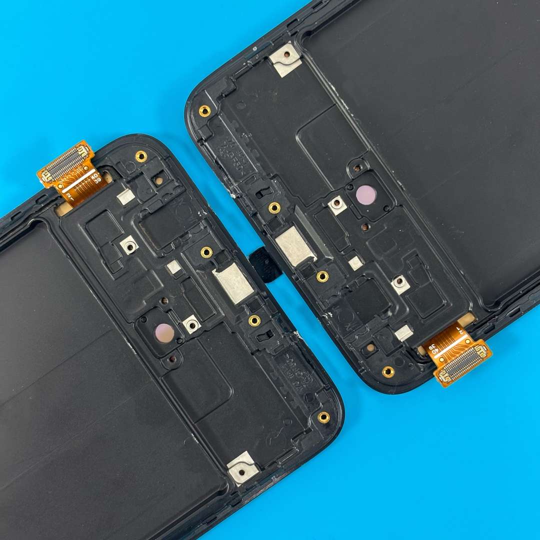 LCD DISPLAY FOR SAMSUNG A705 GALAXY A70 BLACK WITH FRAME OLED