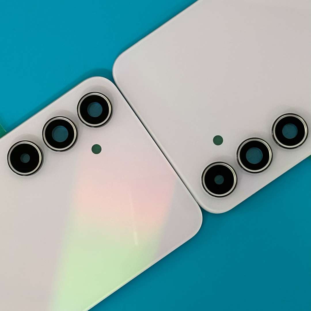 BACK PART WITH CAMERA GLASS FOR SAMSUNG A35 ICEBLUE ORG