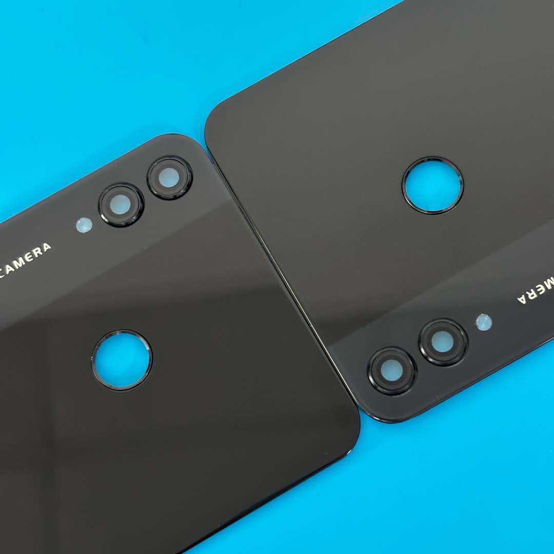 BACK PART WITH CAMERA GLASS FOR HUAWEI HONOR 8X BLACK ORG