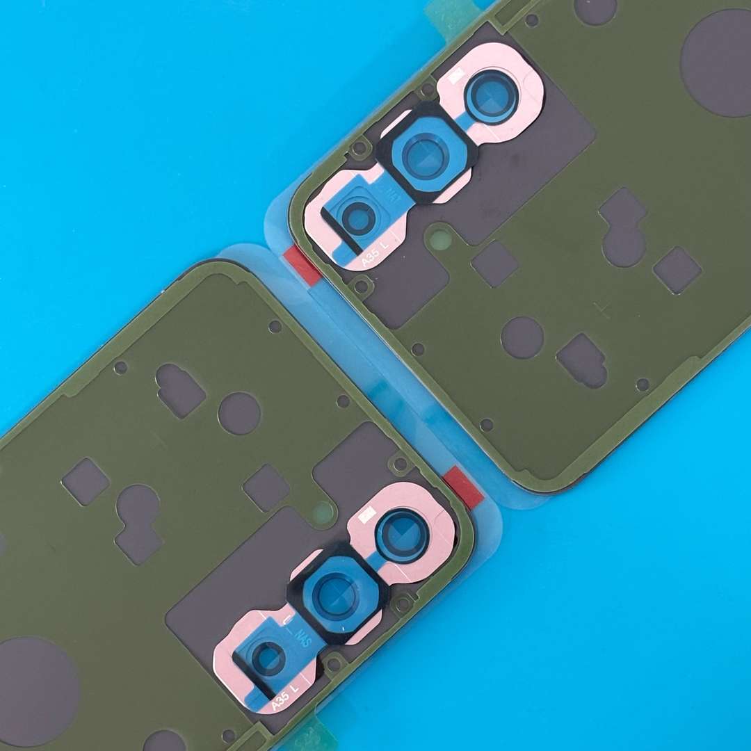 BACK PART WITH CAMERA GLASS FOR SAMSUNG A35 ICEBLUE ORG