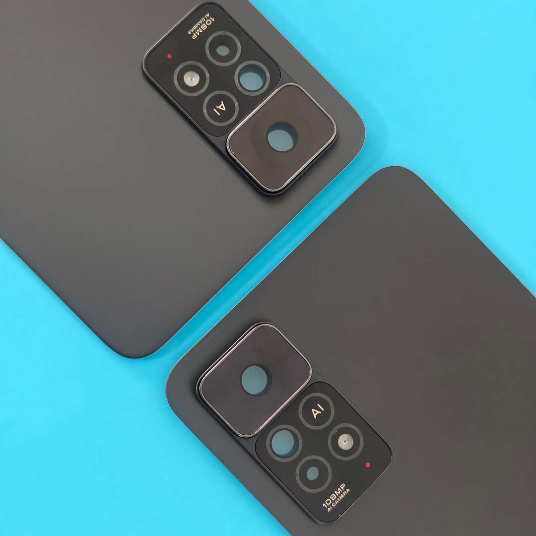 BACK PART WITH CAMERA GLASS FOR REDMI NOTE 11 PRO MOONLIGHT BLACK ORG