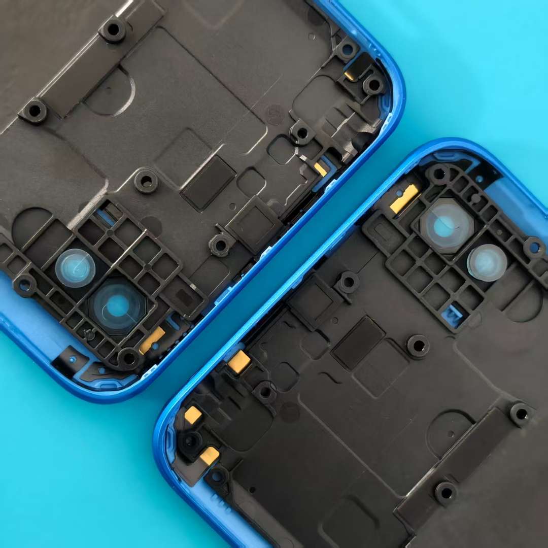 BACK PART WITH CAMERA GLASS FOR REDMI 9A MOONLIGHT BLUE ORG