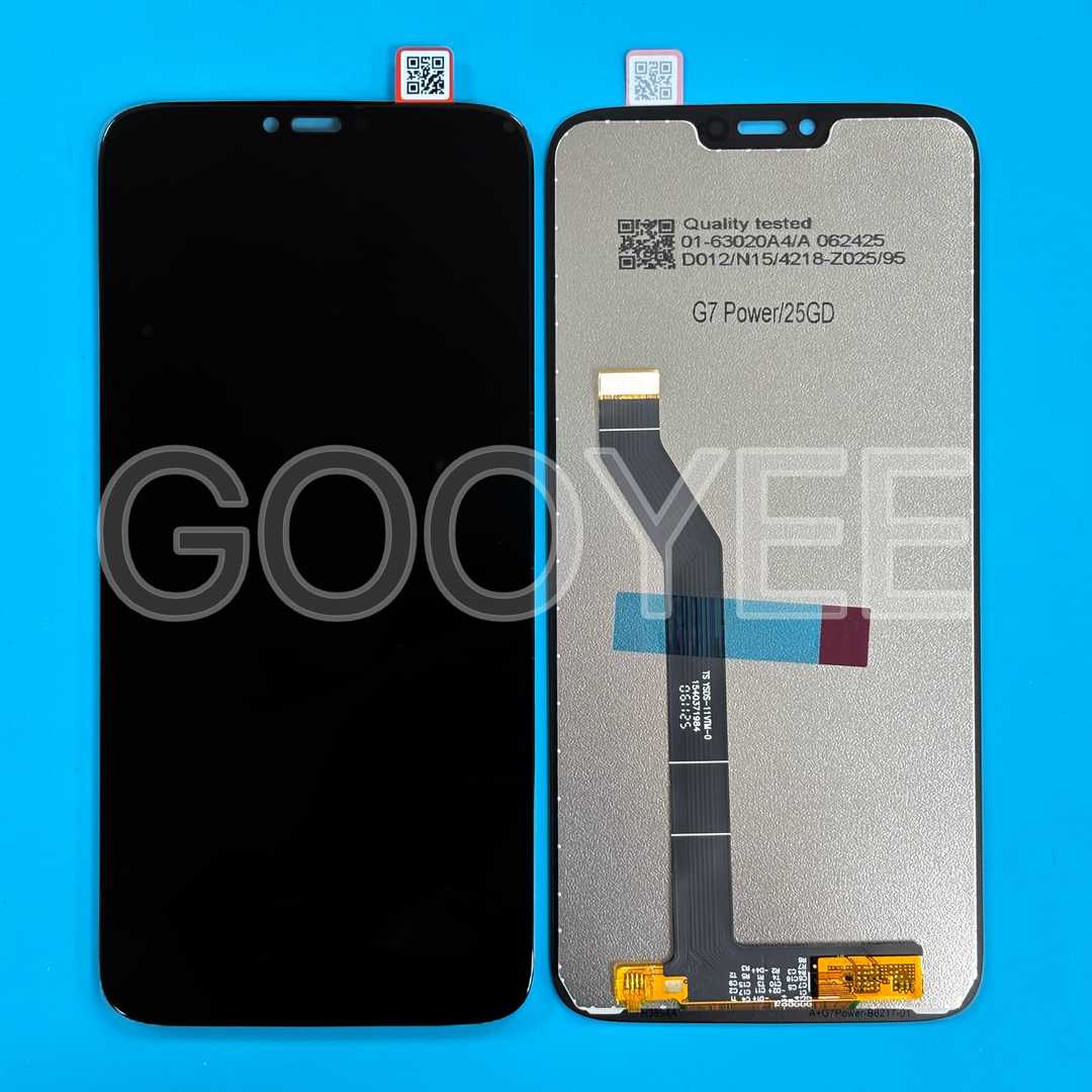 LCD DISPLAY MOTOROLA MOTO G7 POWER BLACK ORG